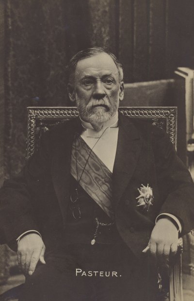 Louis Pasteur (1822-1895), Franse chemicus en microbioloog door French Photographer