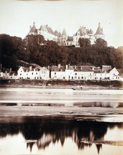 Laag water, Loire-vallei, ca. 1880s-90s door French Photographer
