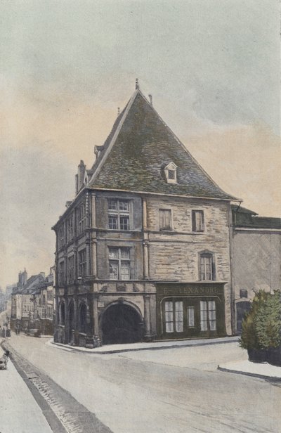 Luxeuil, Maison François Premier of Maison du Juif door French Photographer
