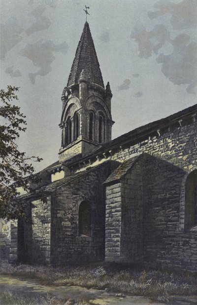 Melleran, Kerk, Toren, Zuidoostzijde door French Photographer