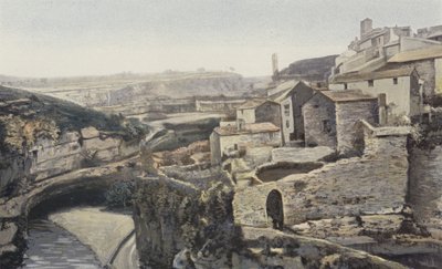 Minerve, Uitzicht vanaf de rand van de Cesse door French Photographer