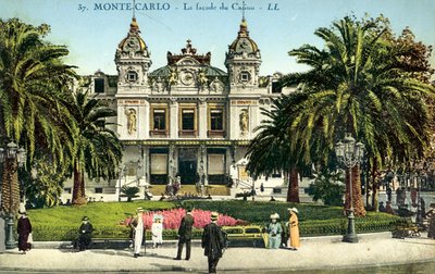 Monte-Carlo, Casino door French Photographer