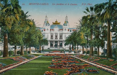 Monte-Carlo. De tuinen en het casino door French Photographer