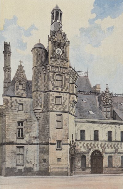 Montigny-le-Gannelon, Kasteel, Traptoren door French Photographer
