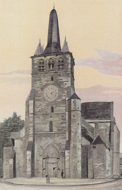 Mussy-sur-Seine, Kerk, Ensemble W door French Photographer