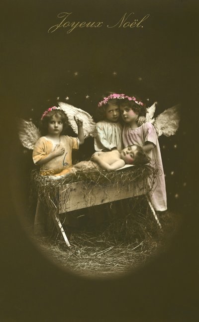Kerstkaart Geboorte door French Photographer