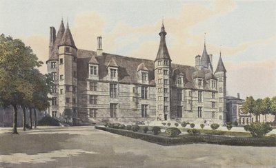 Nevers, Voormalig Hertogelijk Kasteel, Zuidgevel door French Photographer