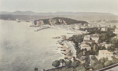Nice, Algemeen uitzicht, vanaf de weg naar Villefranche door French Photographer