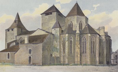 Oloron-Sainte-Marie, Sainte-Mariekerk, Zuidoostelijk geheel door French Photographer