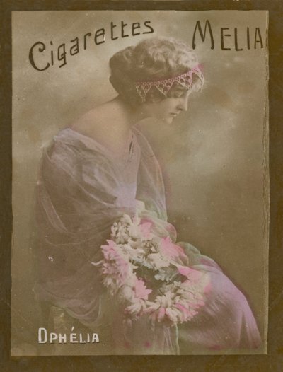 Ophelia, meisje dat Shakespeariaans personage speelt door French Photographer