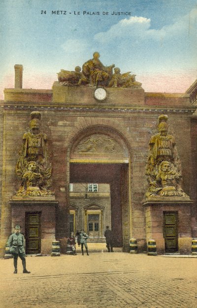 Paleis van Justitie, Metz door French Photographer