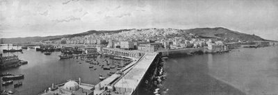 Panorama van Algiers door French Photographer