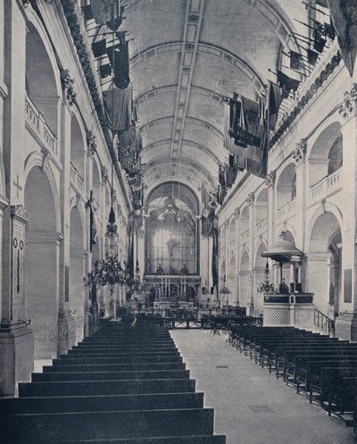 Parijs: Auditorium van de Kerk van de Invalides door French Photographer