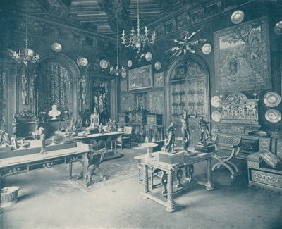 Parijs: Bureau van het Musee Spitzer door French Photographer