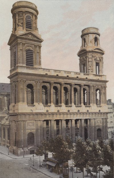 Parijs, Saint-Sulpice Kerk door French Photographer