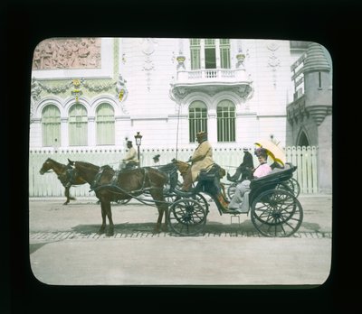 Parijse Expositie: Paleis voor Decoratieve Kunsten, Parijs, Frankrijk, 1900 door French Photographer