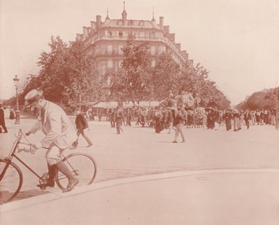 Parijs: Begrafenis van Alboni, de Grote Prima Donna door French Photographer