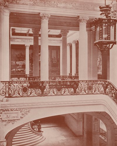 Parijs: Galerij van de Sorbonne door French Photographer