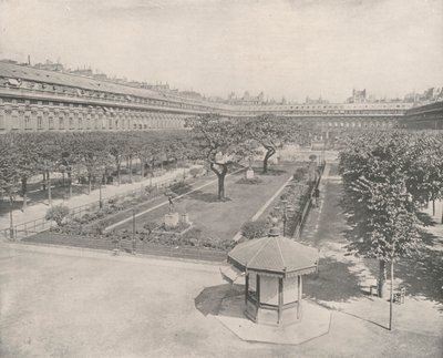 Parijs: Tuin van het Palais Royal door French Photographer