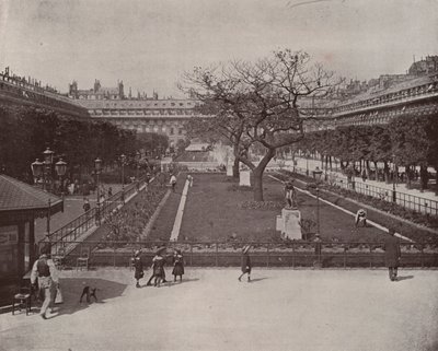 Parijs: Tuin van het Palais Royal door French Photographer