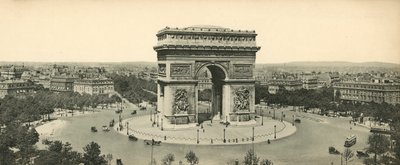 Parijs, De Triomfboog, het Graf van de Onbekende Soldaat en het Plein van de Ster door French Photographer