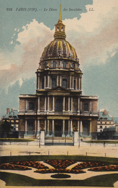 Parijs, De Koepel Van Les Invalides door French Photographer