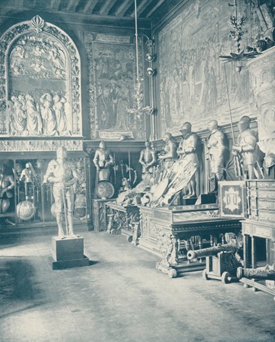 Parijs: Musée Spitzer, Wapenhal door French Photographer