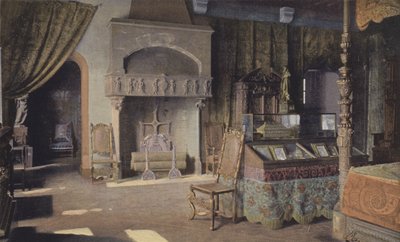 Parijs, Musée de Cluny, zaal François Premier door French Photographer