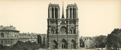 Parijs, De Notre-Dame Kerk door French Photographer