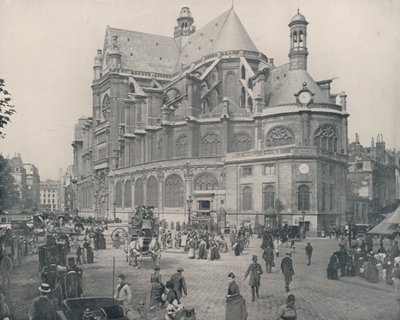 Parijs: De Kerk van St. Eustache door French Photographer