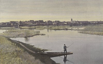 Péronne, De moerassen van de Somme door French Photographer