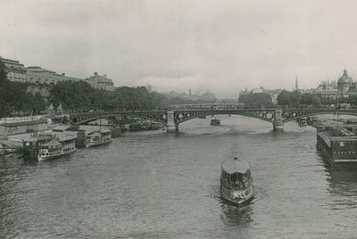 Perspectief op de Seine, de Pont des Saint-Peres door French Photographer