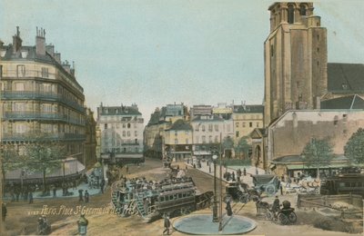 Place St Germain des Pres, Parijs door French Photographer