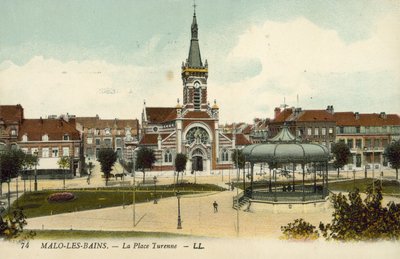Place Turenne, Malo-les-Bains door French Photographer
