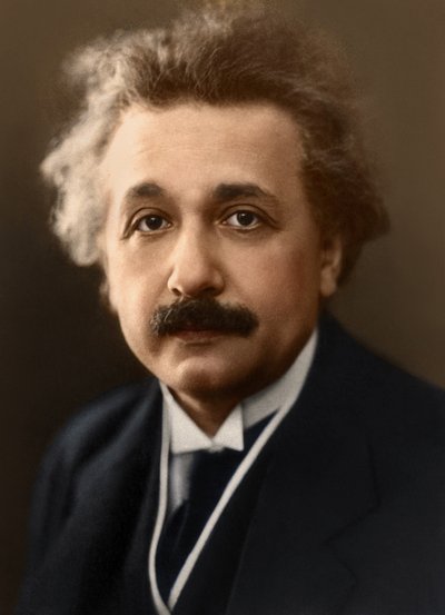 Portret van Albert Einstein c.1922 door French Photographer
