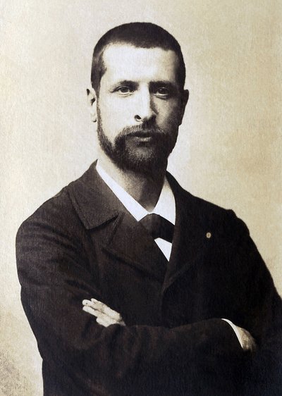 Portret van Alexandre Yersin door French Photographer