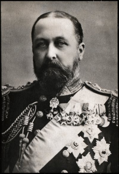Portret van Alfred Ernest Albert (1844-1900), Hertog van Saksen-Coburg en Gotha door French Photographer