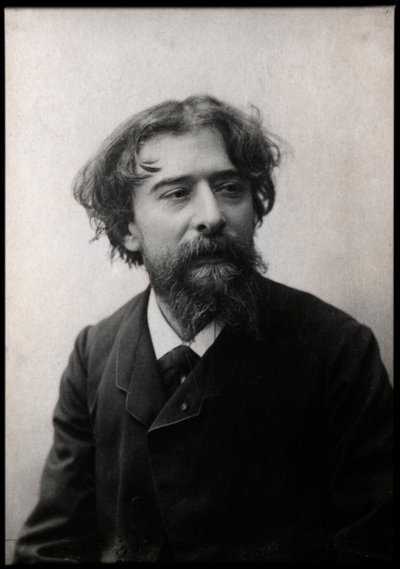 Portret van Alphonse Daudet door French Photographer
