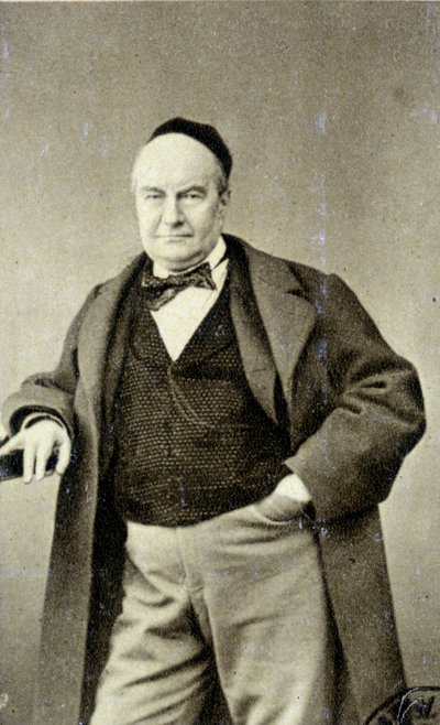 Portret van Charles Augustin Sainte Beuve, schrijver, journalist en literair criticus door French Photographer