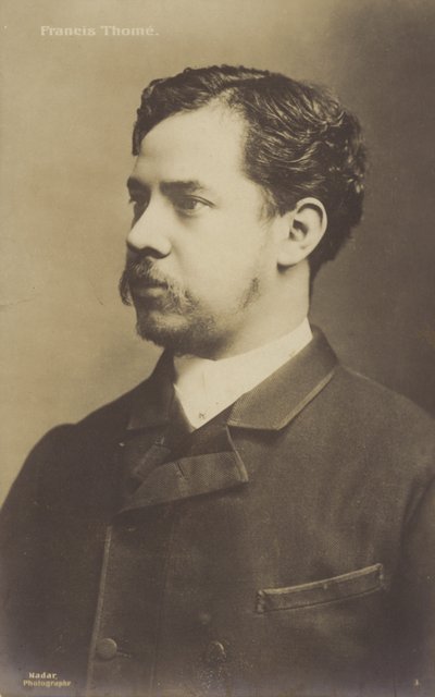 Portret van Francis Thome door French Photographer