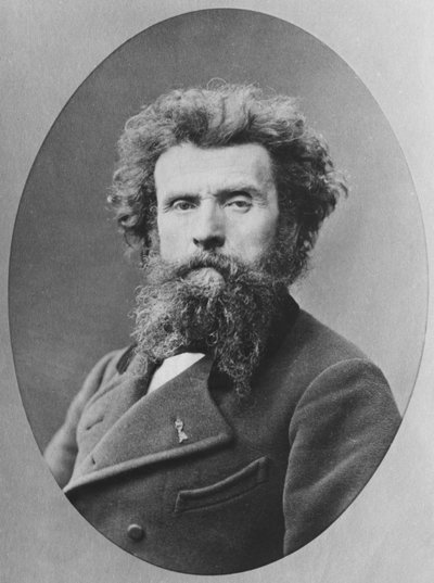 Portret van François Joseph Hubert Ponscarme door French Photographer