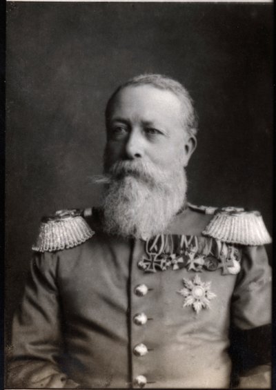 Portret van Frederik (Friedrich) I van Baden (1826-1907) door French Photographer