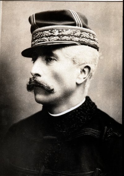 Portret van Gaston, markies de Galliffet (1830-1909), Franse generaal en politicus door French Photographer