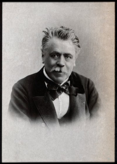 Portret van Henri François Becque door French Photographer