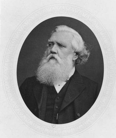 Portret van Henry Layard door French Photographer