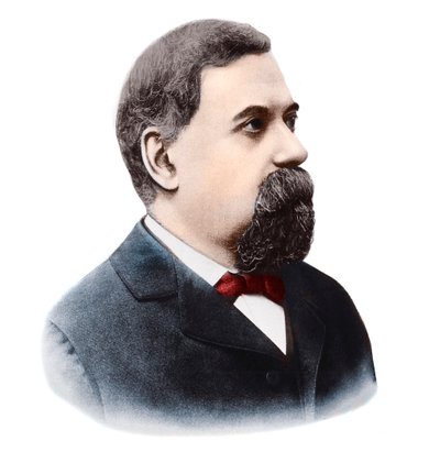 Portret van Giovanni Schiaparelli (1835-1910), Italiaanse astronoom door French Photographer