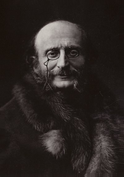 Portret van Jacques Offenbach door French Photographer