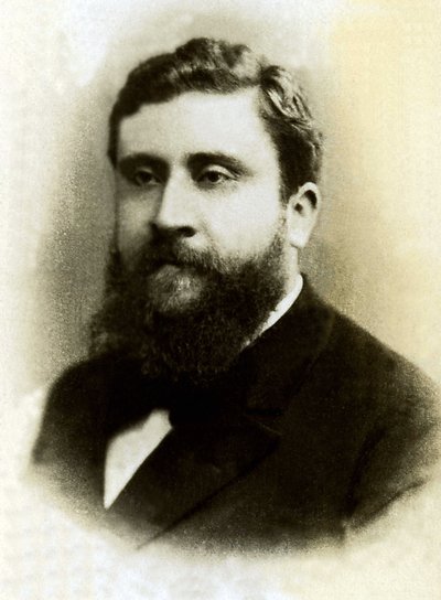 Portret van Jean Jaures (1859-1914), Franse politicus door French Photographer