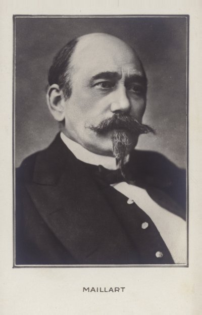 Portret van Louis-Aime Maillart door French Photographer