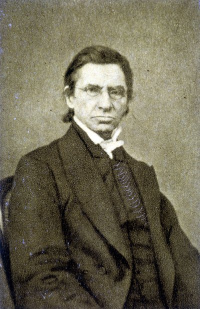 Portret van Maximilian Emile Littré (1801 - 1881) in 1869 door French Photographer